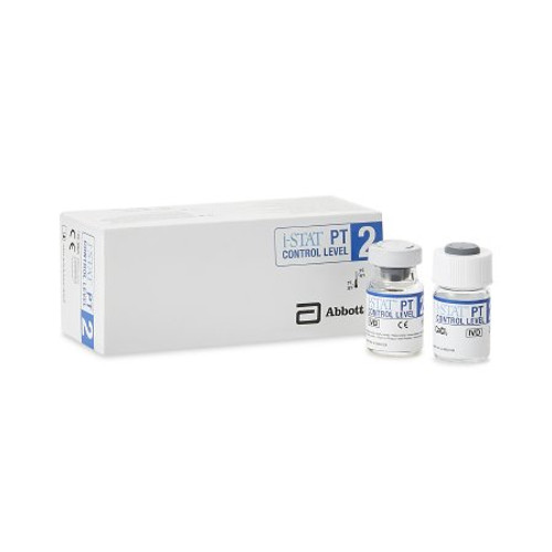 Coagulation Control i-STAT INR Prothrombin Time Test / International Normalized Ratio PT / INR Level 2 10 Vials 06P17-14 Box/10