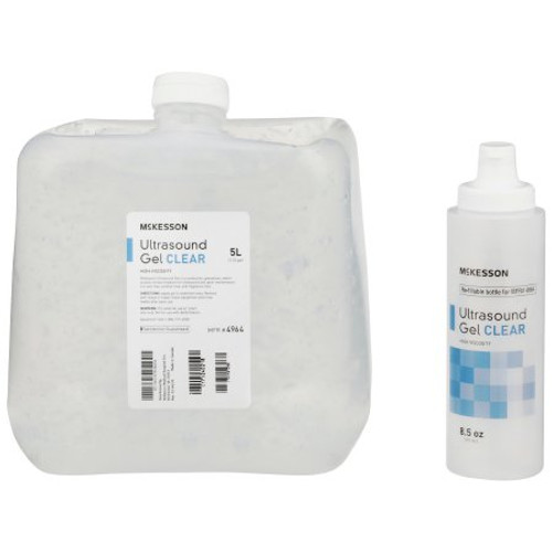 Ultrasound Gel McKesson Ultrasound and Laser Transmission 5 Liter Cubitainer 4964 Each/1