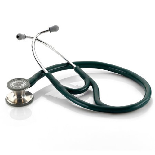 Cardiology Stethoscope Adscope 601 Dark Green 1-Tube 19 Inch Tube Double Sided Chestpiece 601DG Each/1