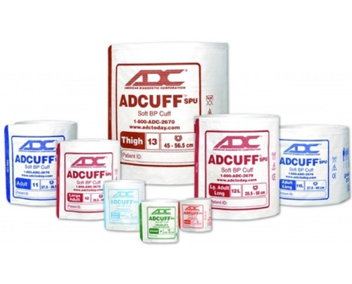 Cuff 2-Tube Assortment Soft-Cuf 1-Infant 1-Child 2-Small Adult 2-Adult 2-Large Adult 1-Thigh 1-Adult Long Arm Assorted Sizes Fabric 2298 Box/10