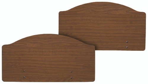 Headboard / Footboard Zenith Center Crown Windsor Mahogany ZA851029CCR Pair/2