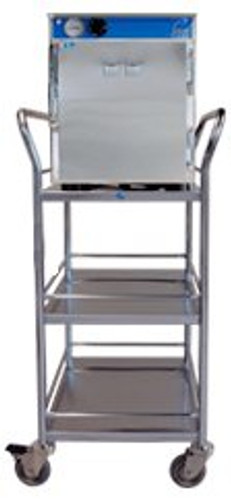 Utility Cart Stainless Steel 23.187 X 29 X 43 Inch 3-Shelves P-2010-TC Each/1