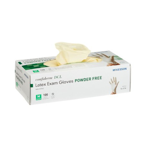 Surgical Glove McKesson Confiderm LT Sterile Ivory Powder Free Latex Hand Specific Bisque Not Chemo Approved Size 6 3155VA Box/40