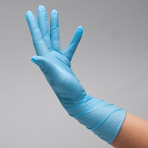 Exam Glove Flexam Sterile Pair Blue Powder Free Nitrile Ambidextrous Textured Fingertips Chemo Tested Small N8830 Pair/1