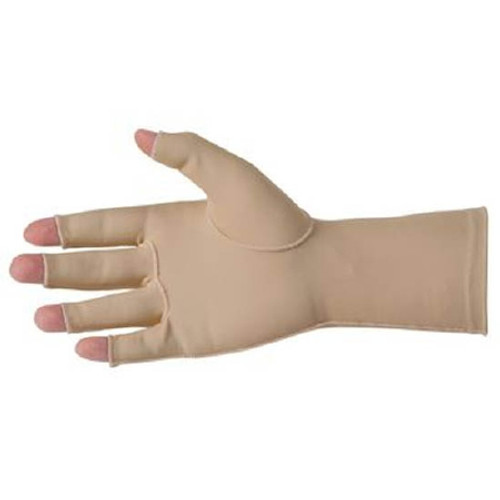 Compression Glove Isotoner Therapeutic Full Finger Large Over-the-Wrist Left Hand Nylon / Spandex 56304523 Each/1