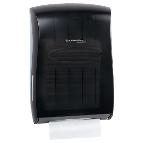 K-C PROFESSIONAL Paper Towel Dispenser Black Smoke Plastic Manual Pull Wall Mount 09905 Case/1