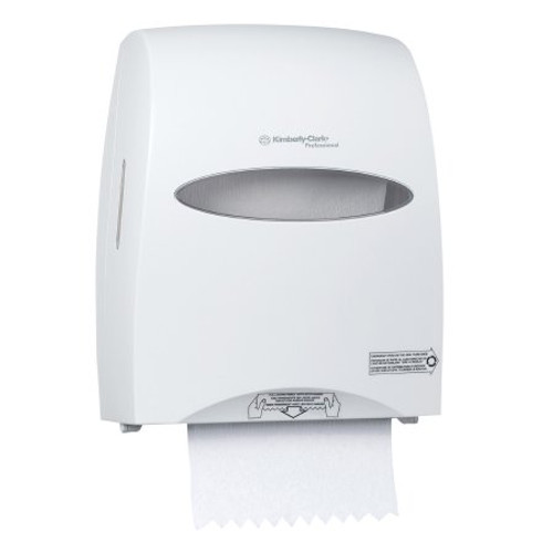 K-C PROFESSIONAL SANITOUCH Paper Towel Dispenser White Plastic Manual Pull Wall Mount 09991 Case/1