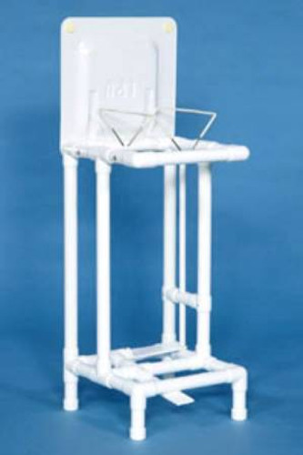 Hamper Stand Stationary Square Opening 22 gal. Foot Pedal Self-Closing Lid LHS11 Each/1