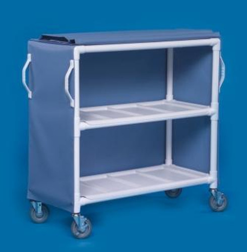 Linen Cart 5 Inch Heavy Duty Casters Two Locking 41 Lb LC46-2 Each/1 - 46203406