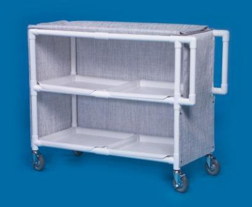 Linen Cart 5 Inch Heavy Duty Casters Two Locking 41 Lb LC242 Each/1