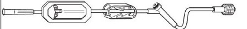 Administration Set Clearlink 10 Drops / mL Drip Rate 76 Inch 1 Port 2H8401 Each/1