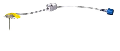 Huber Infusion Set Huber Plus 22 Gauge 1 Inch 8 Inch Tubing Without Port 012201 Case/25