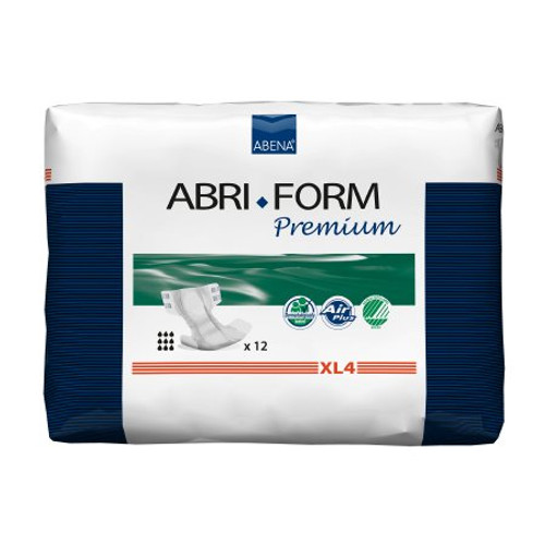 Adult Incontinent Brief Abri-Form Premium Tab Closure X-Large Disposable Heavy Absorbency 43071 BG/12