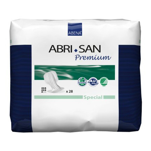 Incontinence Liner Abri-San 27-1/2 Inch Length Light Absorbency Fluff Unisex Disposable 300200 Case/112