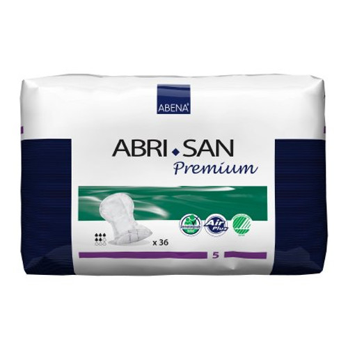 Bladder Control Pad Abri-San 21 Inch Length Moderate Absorbency Fluff Unisex Disposable 9374 Case/144