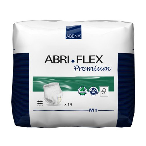 Adult Absorbent Underwear Abri-Flex Pull On Medium Disposable Moderate Absorbency 41083 BG/14