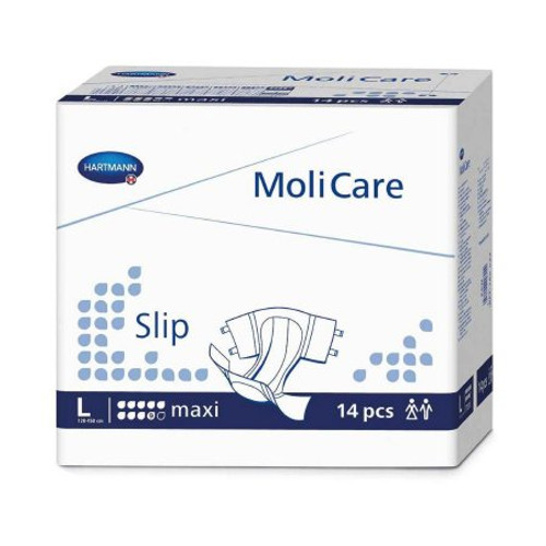 Adult Incontinent Brief MoliCare Slip Maxi Tab Closure Large Disposable Heavy Absorbency PHT165533 BG/14