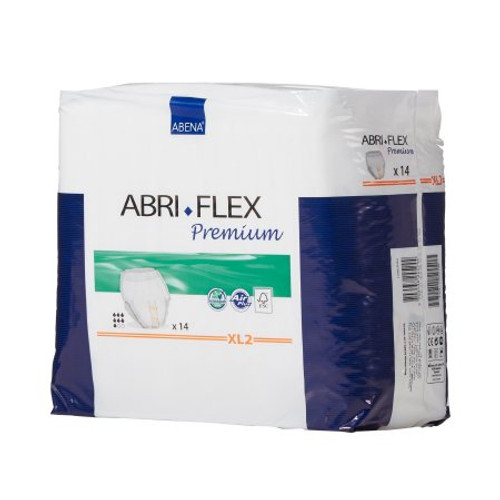 Adult Absorbent Underwear Abri-Flex Pull On X-Large Disposable Moderate Absorbency 41090 Case/84