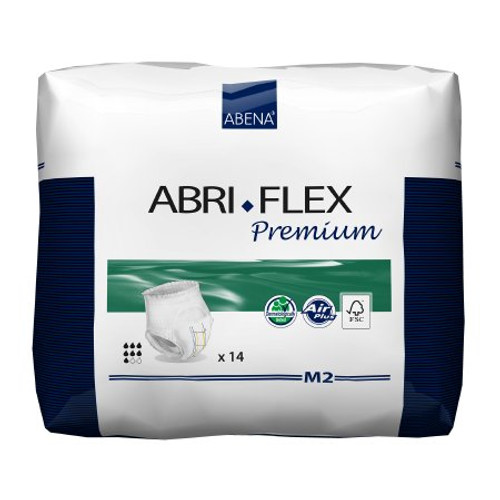 Adult Absorbent Underwear Abri-Flex Pull On Medium Disposable Moderate Absorbency 41084 Case/84