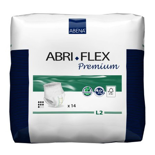 Adult Absorbent Underwear Abri-Flex Pull On Large Disposable Moderate Absorbency 41087 Case/84