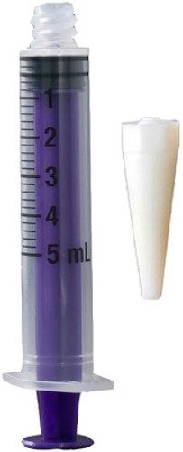 Syringe with Hypodermic Needle SureSafe 3 mL 25 Gauge 5/8 Inch Detachable Needle Retractable Needle FD-SSIC03-25 Box/100