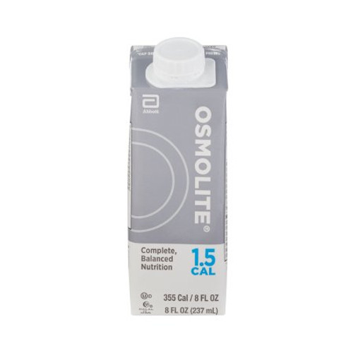 Oral Supplement Osmolite 1.5 Cal Unflavored 8 oz. Recloseable Tetra Carton Ready to Use 64837 Each/1