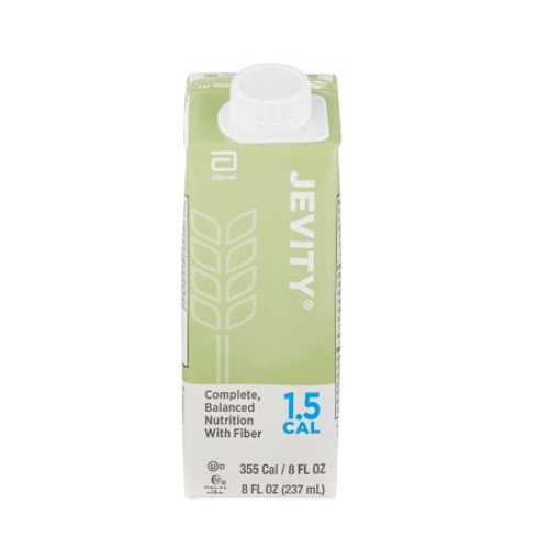 Oral Supplement Jevity 1.5 Cal Unflavored 8 oz. Recloseable Carton Ready to Use 64628 Case/24