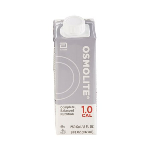 Oral Supplement Osmolite 1 Cal Unflavored 8 oz. Recloseable Carton Ready to Use 64633 Each/1