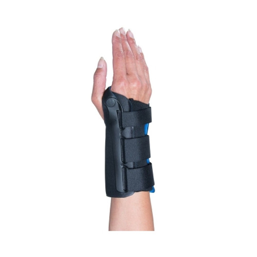 Wrist Support Exoform Suede / Flannel Left Hand Black / Blue Medium 517085 Each/1