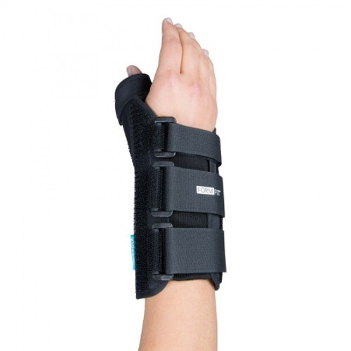 Thumb Splint Form Fit Thumb Spica Adjustable Radial and Palmar Stay Nylon Right Hand Black Medium 3150 Each/1