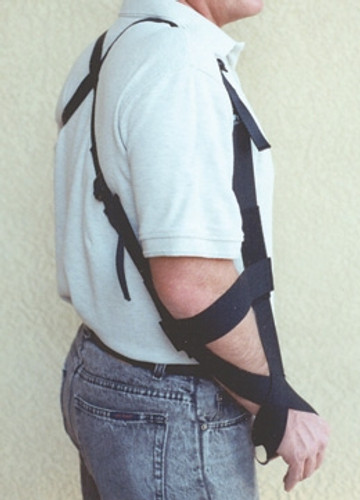 Shoulder Abduction Sling Medium Cotton Adjustable Shoulder Strap With Abduction Pillow Left or Right Arm 204055 Each/1