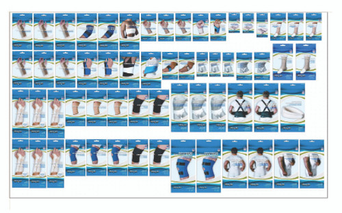 Orthopedic Planogram Sport-Aid 4 Foot Wall X 54 Inch Height MMS46 UN Each/1
