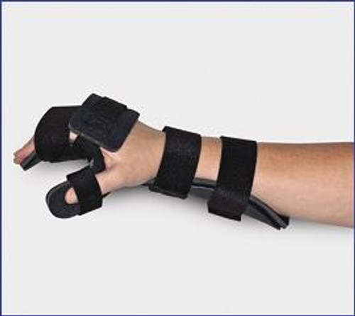 Hand Orthosis Plastic Right Hand Black Medium 36NTRHO-M-R Each/1