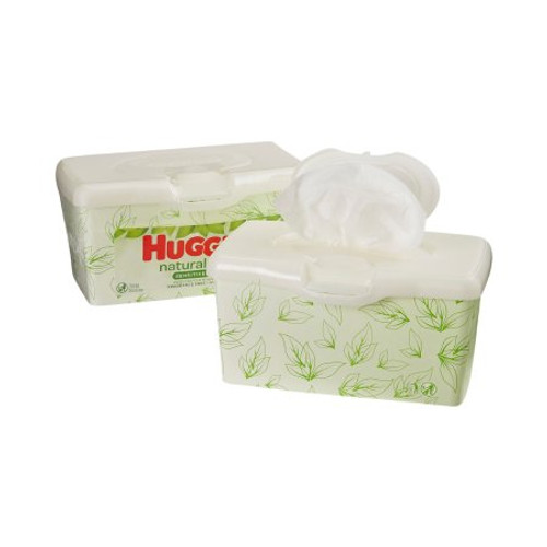 Baby Wipe Huggies Natural Care Tub Aloe Unscented 64 Count 39301 Pack/64