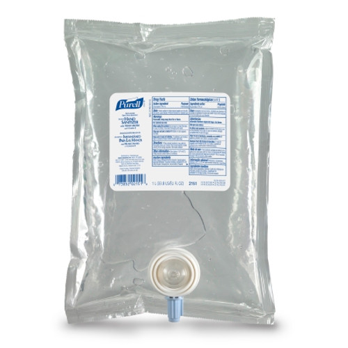 Hand Sanitizer Purell Advanced 1000 mL Alcohol Ethyl Gel Bag-in-Box 2151-08 Each/1