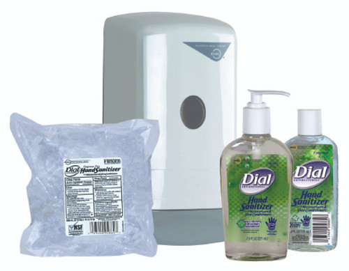 Hand Sanitizer Dial 4 oz. Alcohol Ethyl Gel Bottle DIA 00685 Each/1