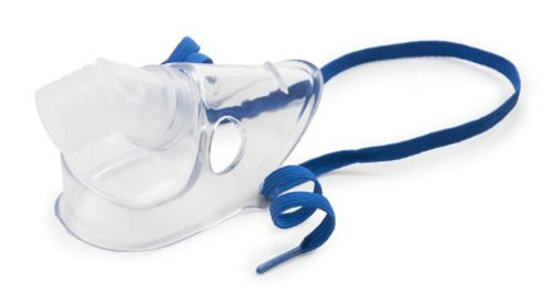 Aerosol Face Mask McKesson Elongated Pediatric One Size Fits Most Adjustable Elastic Head Strap 32632 Case/50