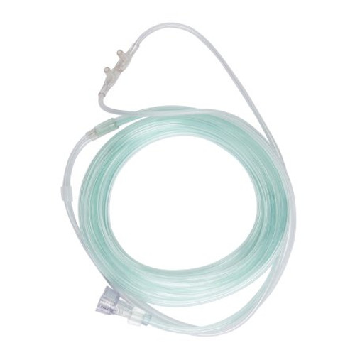 ETCO2 Nasal Sampling Cannula with O2 ETCO2 Sampling / Simultaneous O2 McKesson Brand Adult Curved Prong / NonFlared Tip 16-0539 Each/1