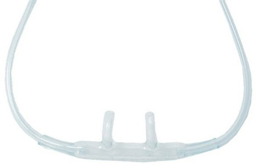 Nasal Cannula Low Flow Cozy Adult Curved Prong / NonFlared Tip SOFT 204 Case/50