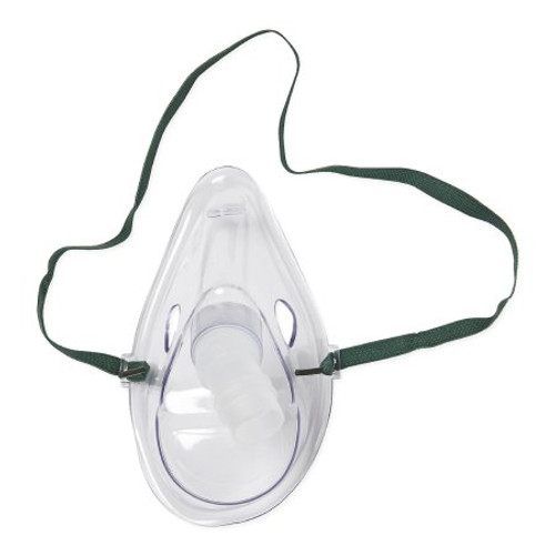 Aerosol Face Mask Medline Elongated Adult One Size Fits Most Adjustable Elastic Head Strap HCS4630 Each/1