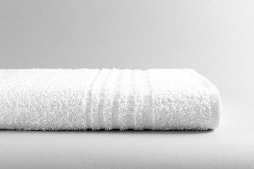 Bath Towel 22 W X 46 L Inch Cotton 86% / Polyester 14% White Reusable 40143100 DZ/12 - 40148109