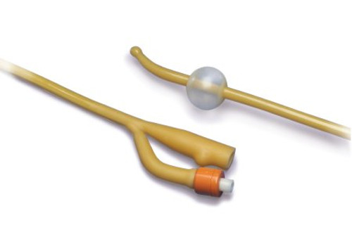 Foley Catheter Ultramer 2-Way Standard Tip 5 cc Balloon 16 Fr. Hydrogel Coated Latex 1616 CT/12