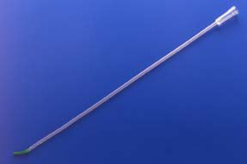 Urethral Catheter R sch Tiemann Tip Silicone Coated PVC 22 Fr. 16 Inch 221800220 Each/1