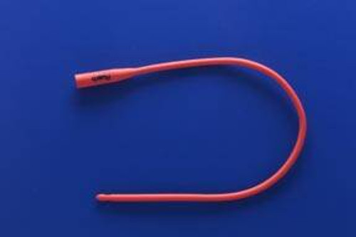 Urethral Catheter R sch Robinson / Nelaton Tip Red Rubber 20 Fr. 16 Inch 351020 Box/100