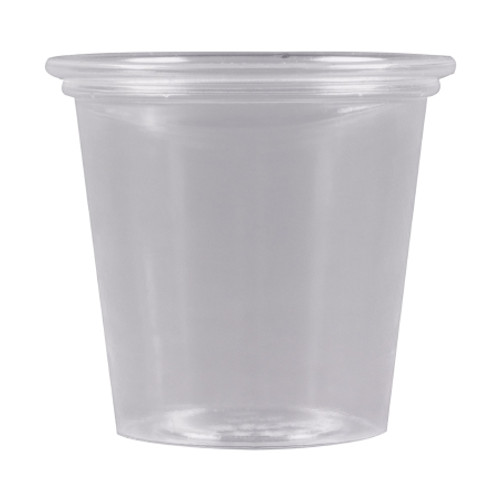 Souffle Cup Solo 1.25 oz. Clear PET Plastic Disposable T125-0090 Case/5000