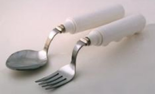 Soup Spoon UBend-It Built-Up Handle White Stainless Steel 8281306 Pack/6