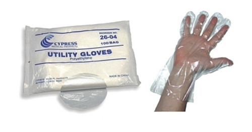 Whirlpool Glove One Size Fits Most Plastic Translucent Shoulder Length Straight Cuff NonSterile 08140222 Box/100