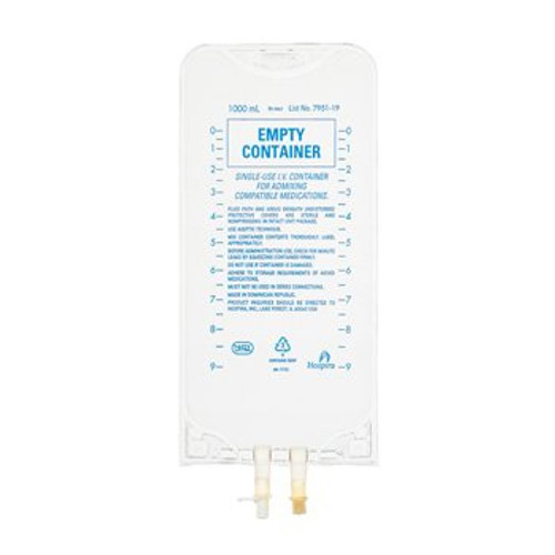 Medication Delivery Bag empty LifeCare 795119 Case/48