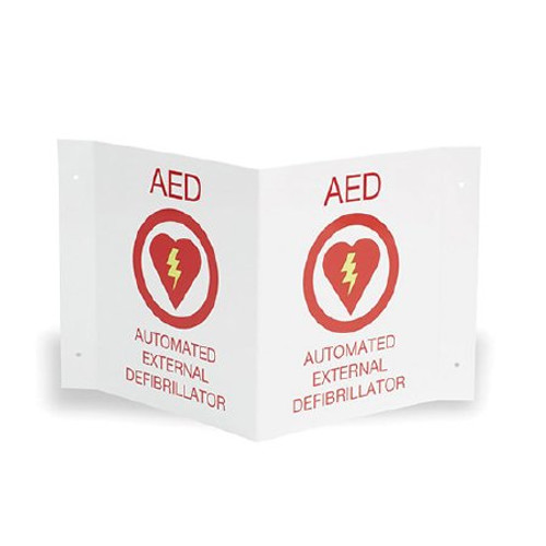 3D Sign Kit Aed Automated External Defibrillator 168-6002-001 Each/1