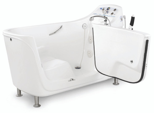 Side Entry Whirlpool Tub TheraPure White Fiberglass IH3602GXL Each/1